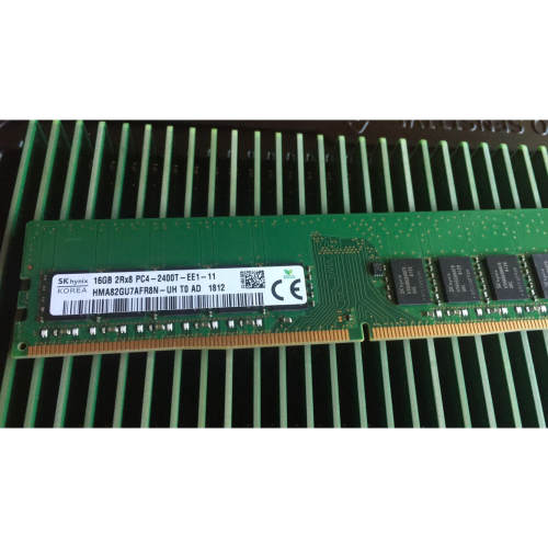 SK海力士16G 2RX8 PC4-2400T-EE1-11 DDR4纯ECC UDIMM服务器内存