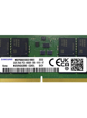 原装三星 M425R4GA3BB0-CQKOD DDR5笔记本内存32G 2RX8 PC5-4800B