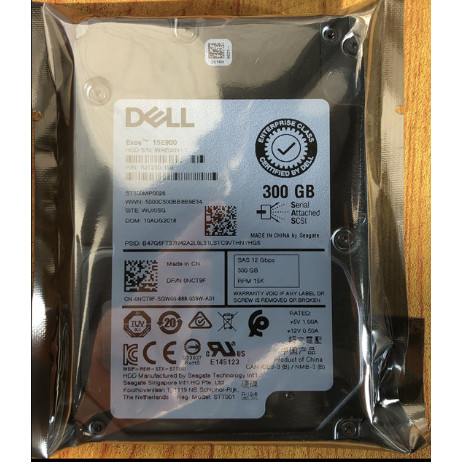 原装 DELL R630 R640 R730 R740服务器硬盘300G 15K 2.5 SAS 12GB