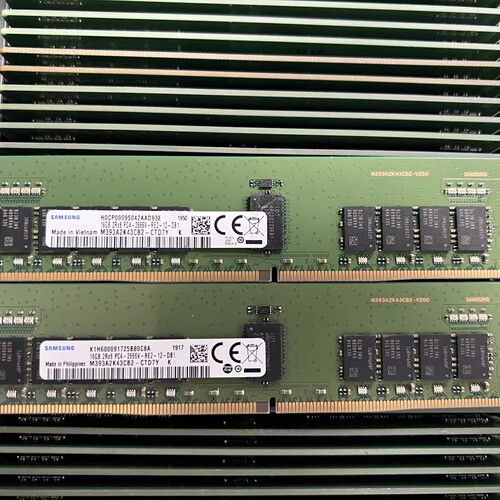 三星 M393A2K43CB2-CTD6Q/7Q/7Y服务器内存16G 2RX8 2666V ECCREG