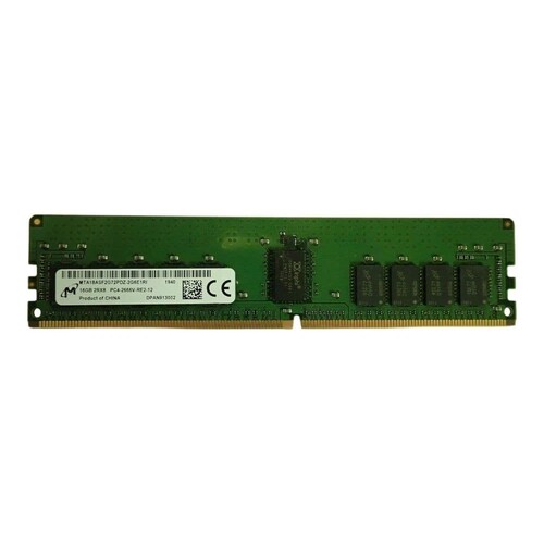 MTA18ASF2G72PDZ-2G6E1 镁光 16G 2RX8 PC4 2666V ECC REG 内存条