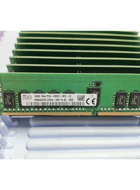 SK现代海力士 16G 1RX4 PC4 2933Y REG内存条 HMA82GR7JJR4N-WM