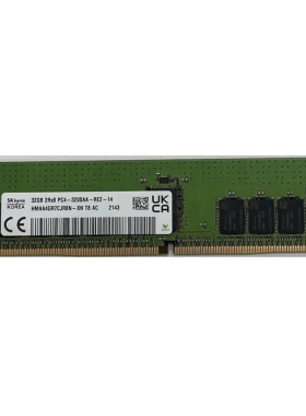 现代海力士SK 32G 2RX8 PC4-3200AA-R服务器内存条DDR4 ECC REG
