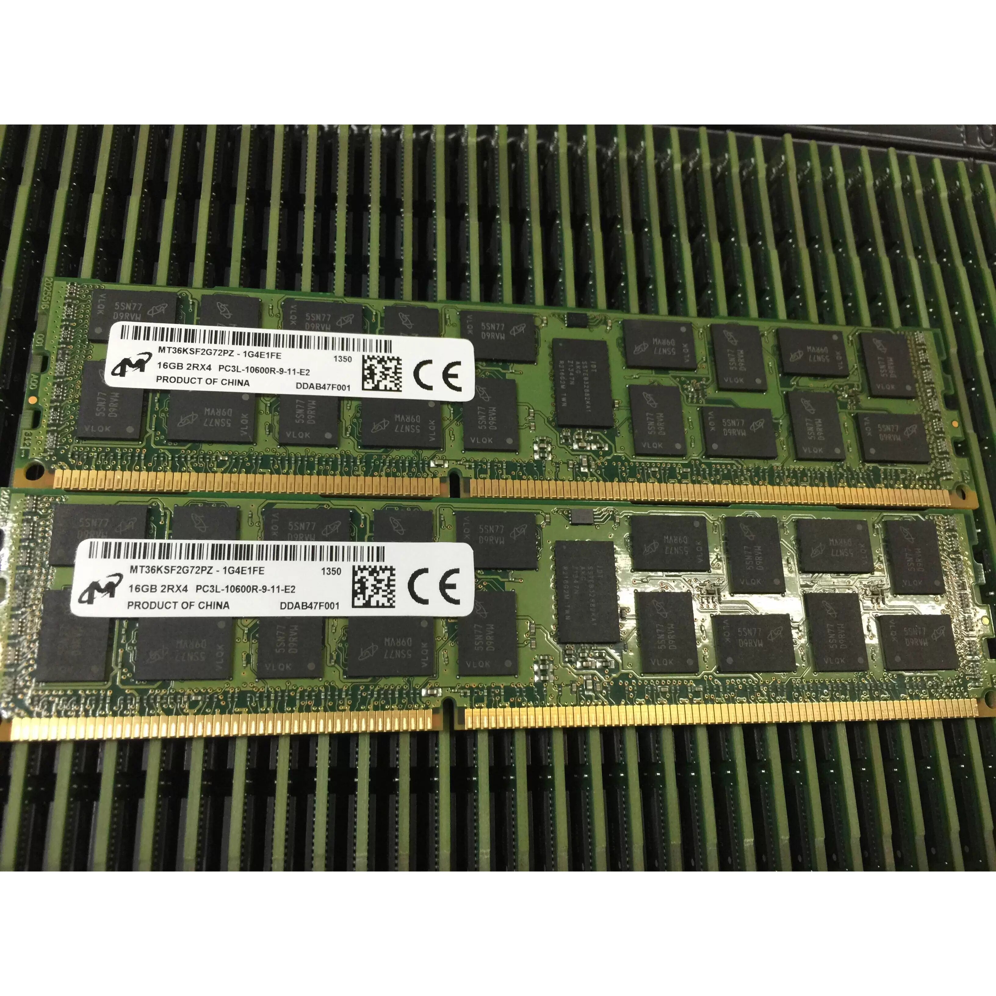 镁光16G 2RX4 PC3L-10600R-9-11-E2服务器内存DDR3 1333 ECC REG