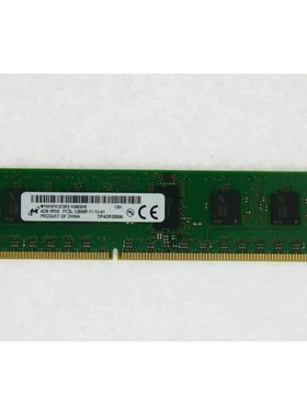 镁光4G 1RX8 PC3L-12800R 1600 MT9KSF51272PZ-1G6E内存REG RDIMM