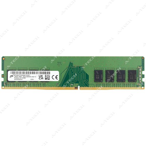 镁光16G 1RX8 PC4-3200AA UDIMM MTA8ATF2G64AZ-3G2F1台式机内存