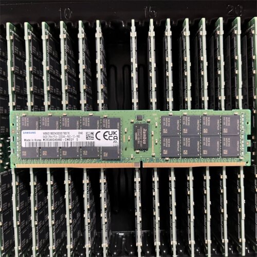三星M393A8G40AB2-CWE 64G 2RX4 PC4-3200AA ECC REG服务器内存条