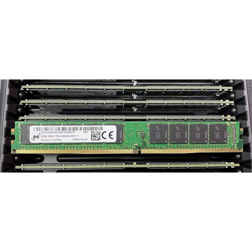 镁光 32G 2RX8 PC4-3200纯ECC VLP 内存窄条MTA18ADF4G72AZ-3G2BZ