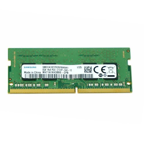 三星 8GB 1RX8 PC4-2133P DDR4 8G 笔记本内存条M471A1K43BB0-CPB