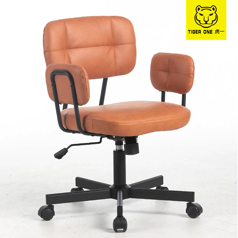 虎一办公家具休闲椅洽谈椅会客吧台椅酒店客房写字书房校用电脑椅