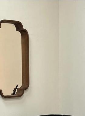 实木复古小轩窗宋式美学茶室墙面装饰新中式客厅屏风入户玄关花窗