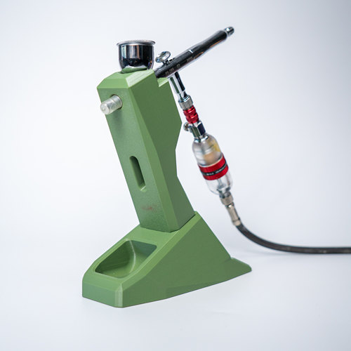 模型上色喷笔专用随手放笔架