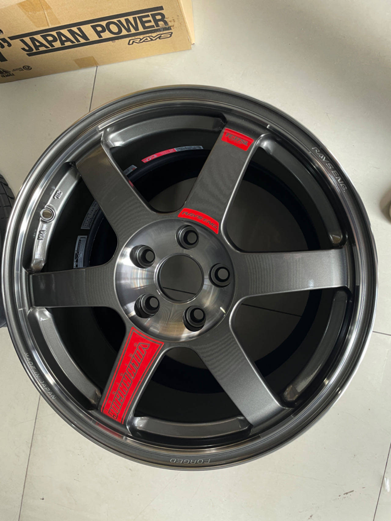日本正品RAYS TE37SL saga 17寸锻造轮毂 迷你 mini F56