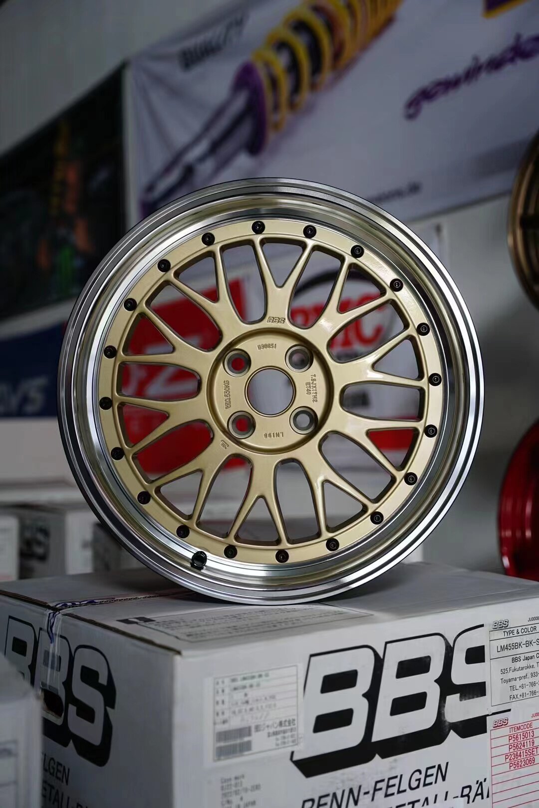 日本正品BBS LM 198 锻造轮毂  MINI R56 车系