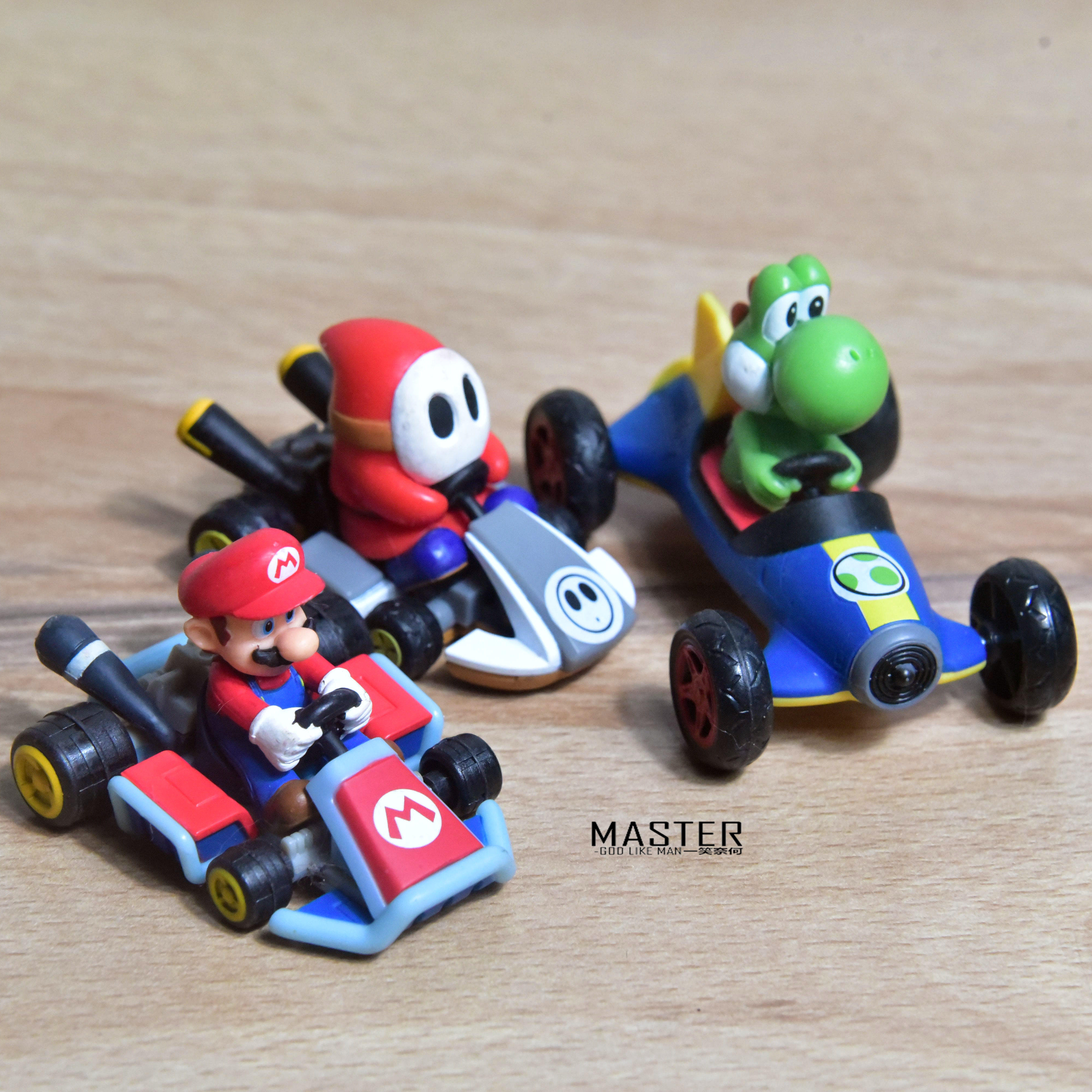 原单散货 超级玛丽 马里奥公主卡丁车模型玩具