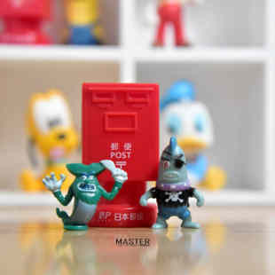 散货海盗船长卡通公仔模型迷你小摆件玩具现货微场景装饰DIY