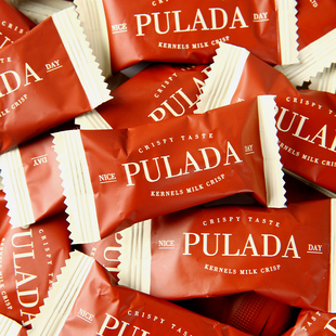 英国朴拉达pulada果仁太妃糖结婚礼喜糖软糖花生糖休闲小零食