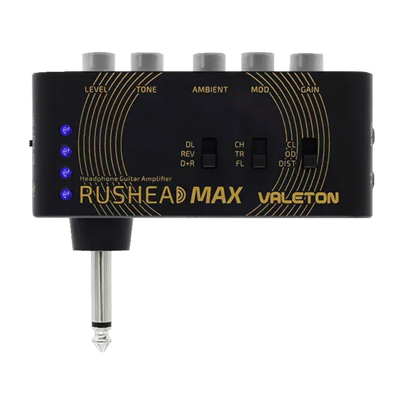 Valeton Rushead Bass贝斯电吉他插琴效果器综合耳放放大音箱模拟