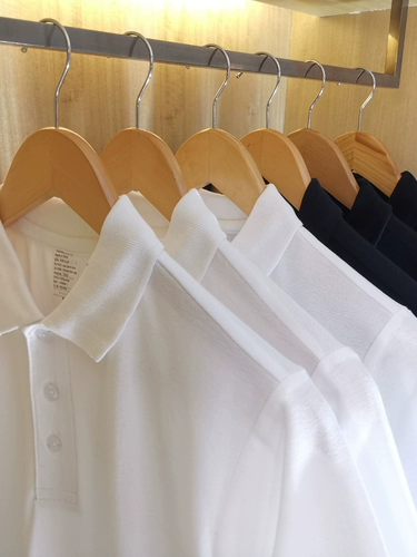 Цветная универсальная летняя хлопковая футболка polo, короткий рукав