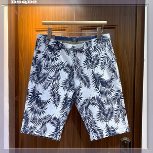 高端品质花裤 港风大牌街头五分裤 花色工装 男夏季 子 休闲短裤 宽松款