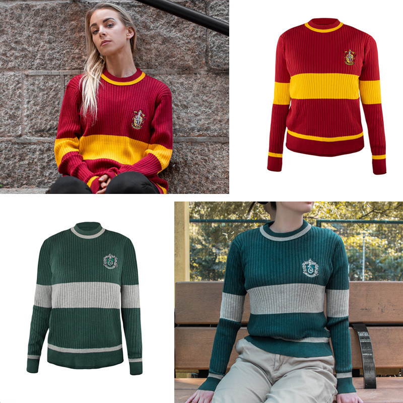 cinereplicas哈利波特毛衣周边联名格兰芬多斯莱特林魁地奇校服装