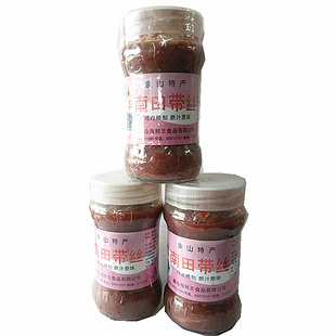 象山人 阿进咸带丝 南田咸带鱼丝230克*2瓶宁波东海海鲜带鱼鱼生