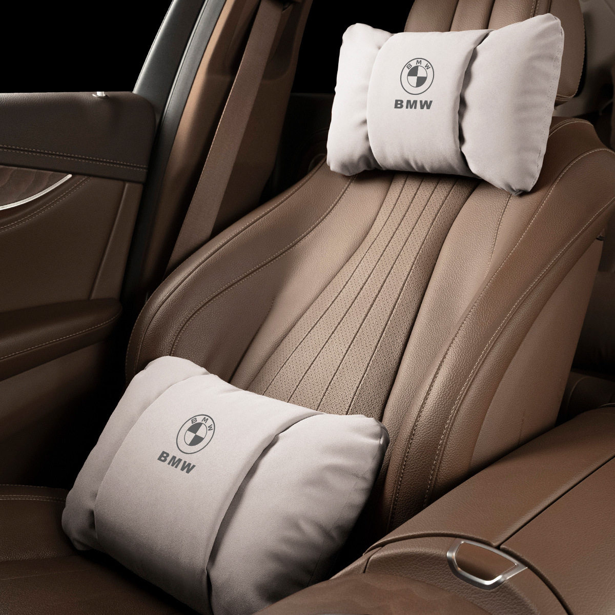 适用于宝马3系5系2系 X3 X5 X1 i3 ix3 ix1 i5汽车头枕护颈枕腰靠