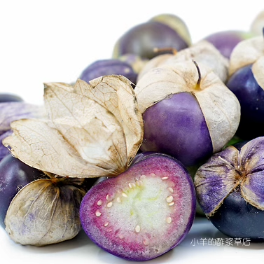 疯狂的小羊粘果酸浆紫色番茄