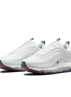 耐克女子Air Max97子弹复古潮流运动鞋DH1592-100断码37.5 38