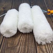 滚筒刷8寸9寸10寸长毛中毛细毛棉线热熔无死角乳胶防水油漆滚筒刷