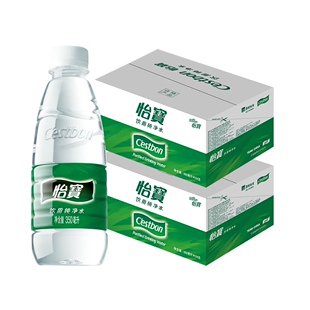 怡宝350ml*12瓶纯净非矿泉水饮用水家庭小瓶装整件新日期国产