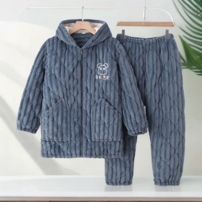 冬加绒加厚男连帽家居服珊瑚绒夹棉三层加厚可外穿中长款保暖睡衣,女士内衣/男士内衣/家居服,睡衣/家居服套装,淘宝优惠券,粉丝福利购,淘宝优惠卷