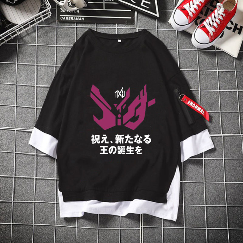 老实人t恤 YES or NO假面骑士build冰室幻德同款动漫短袖衣服时王