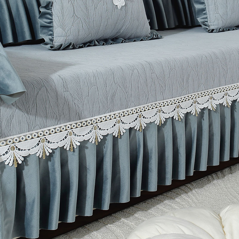 欧式高档2025新款沙发套罩全包沙发垫子四季通用加厚防滑定制盖布