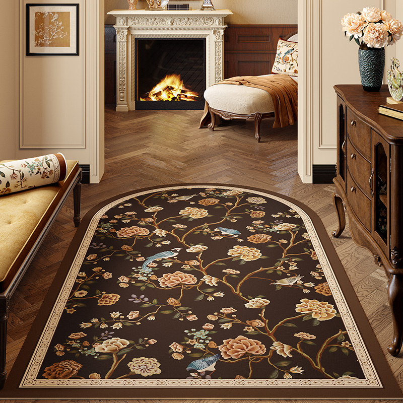 范居态度皮革入户玄关地垫新中式