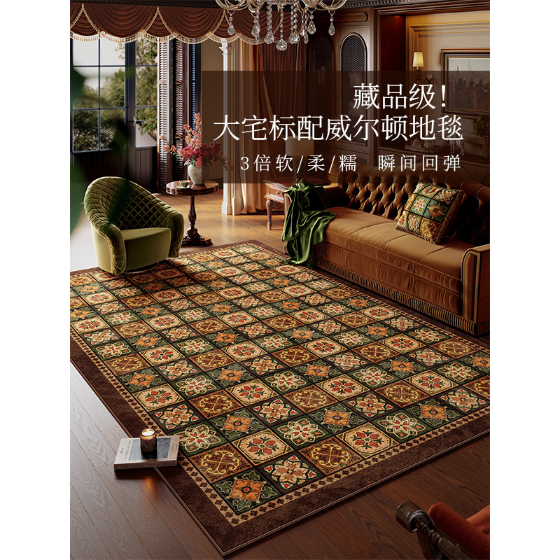 范居态度美拉德客厅地毯防水高档