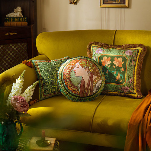 美式沙发床头靠垫范居态度抱枕