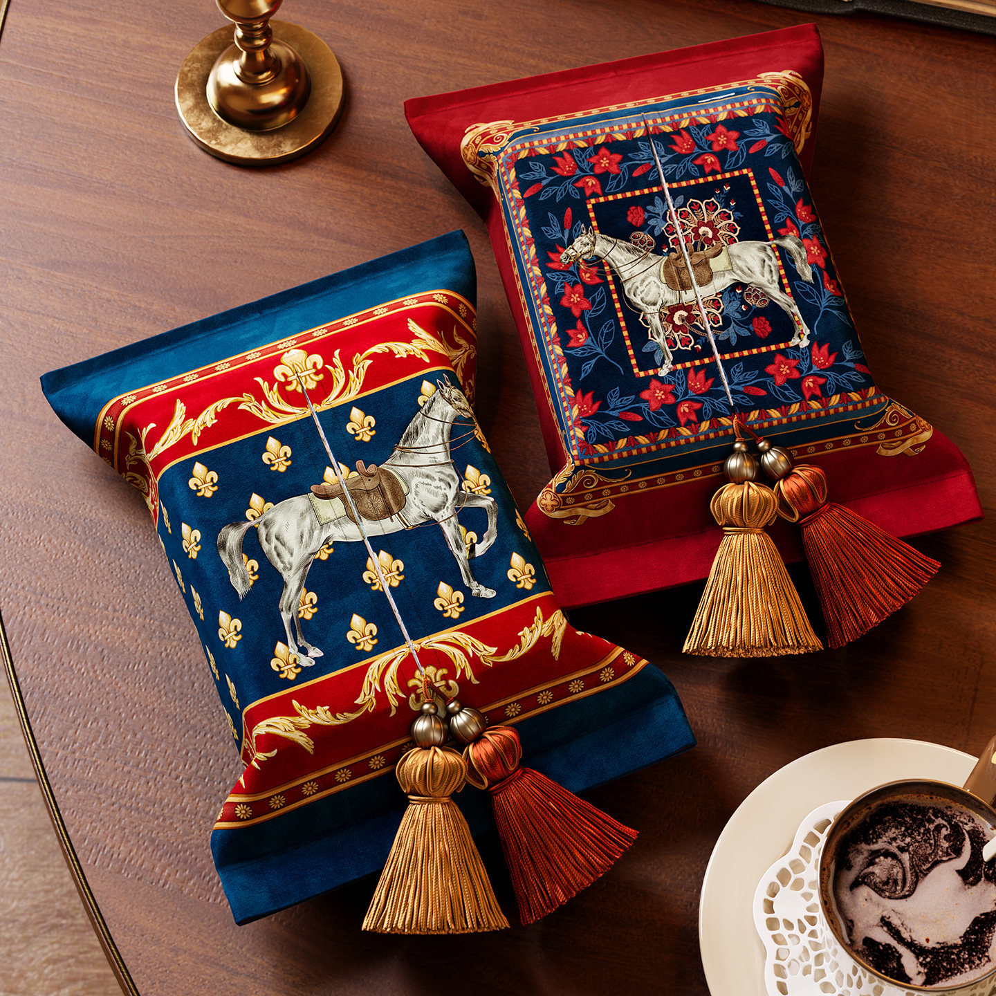 范居态度御骥瑞马迎财新年纸巾盒袋客厅轻奢红色车载马年桌面装饰,收纳整理,纸巾套,淘宝优惠券,粉丝福利购,淘宝优惠卷