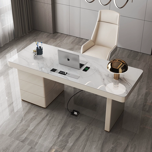 Light Luxury Rock Board Стол Современный простые и домашние дизайнерские дизайнерские дизайнерские слова Стилисты