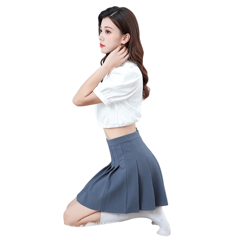 百褶裙无内衬女夏松紧户外超短裙走光春秋小短裙没安全裤半身裙子