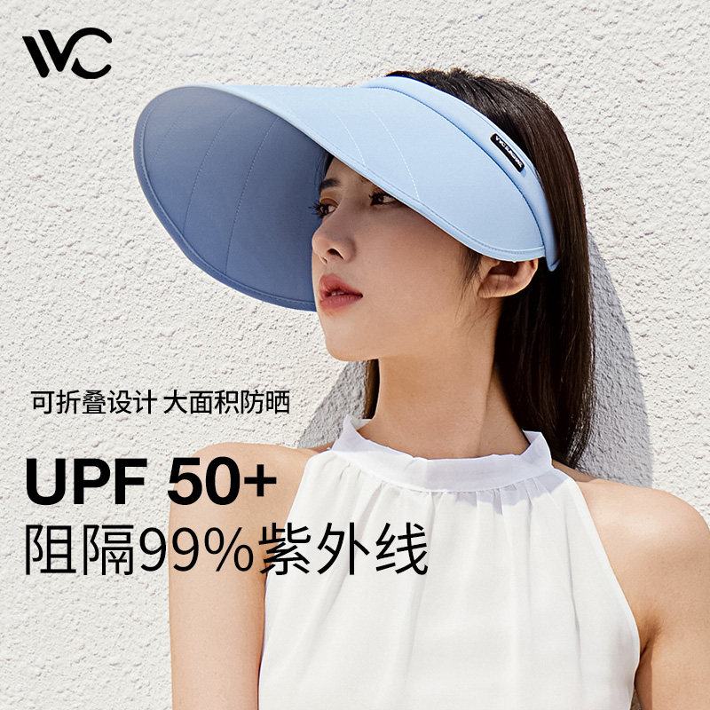 VVC沙滩大帽檐遮阳帽防晒图片