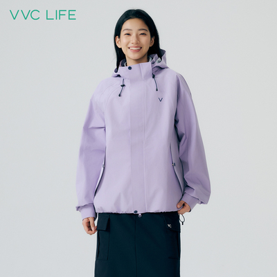 VVClife户外冲锋衣女新款