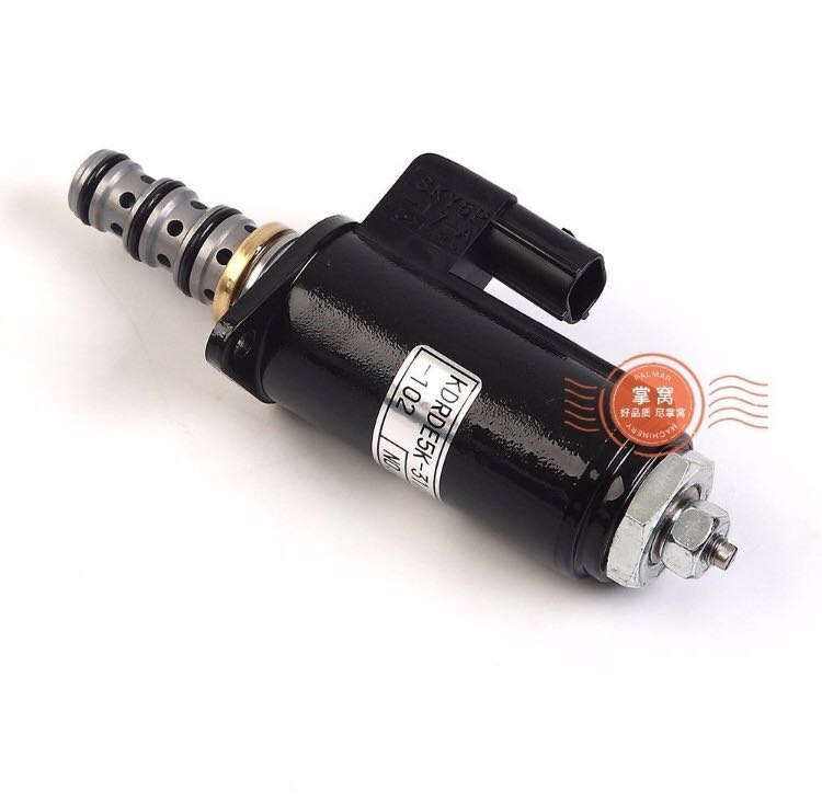 神钢SK200/210/230/260/350-8液压泵安全锁电磁阀超8比例电磁阀