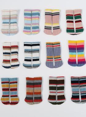 blythe针织高筒袜子ob24小布HOLALA胶皮娃娃ob22野蛮宝贝