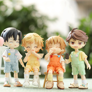 ob11娃衣obitsu11 GSC 12bjd 粘土 现货裤子休闲背带多色连体短裤