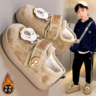 官网C&K男童棉鞋保暖加绒2026新款春季儿童勃肯鞋小男孩宝宝卡通