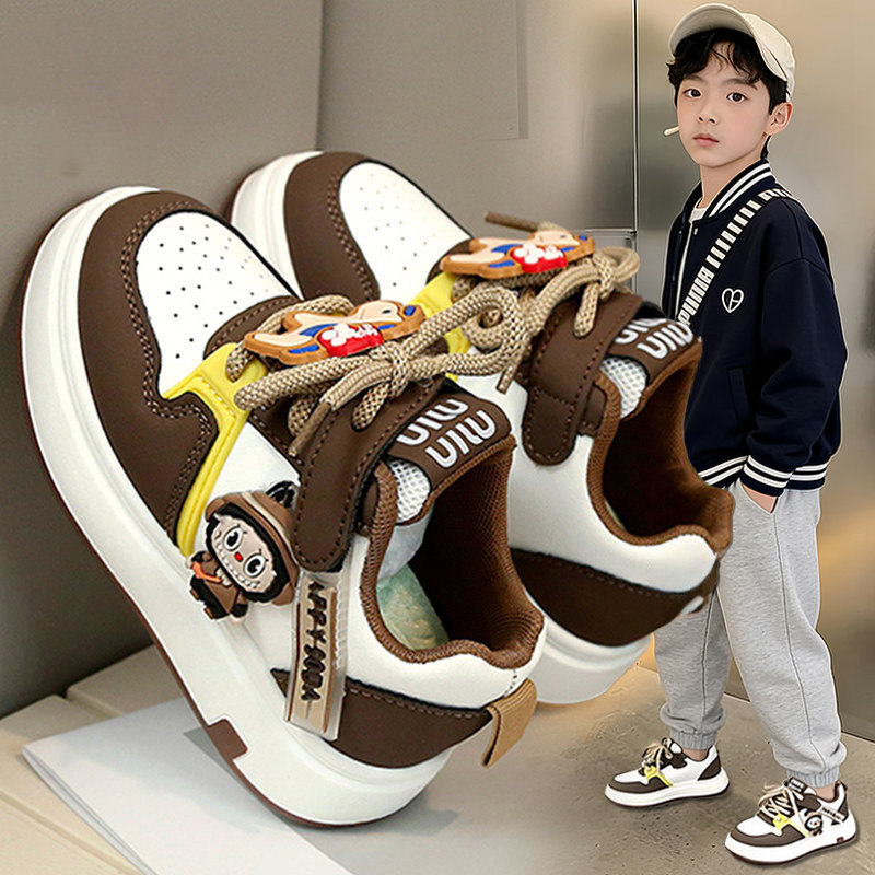 官网C&K儿童板鞋男童鞋子2026新款春季软底休闲运动鞋男孩小学生