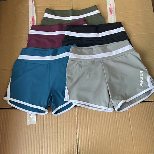 跑步三分裤速干提臀高腰运动训练