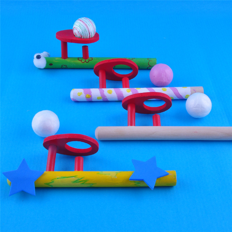 幼儿园儿童创意新品泡沫吹球幼儿美术绘画涂色玩具精品手工diy