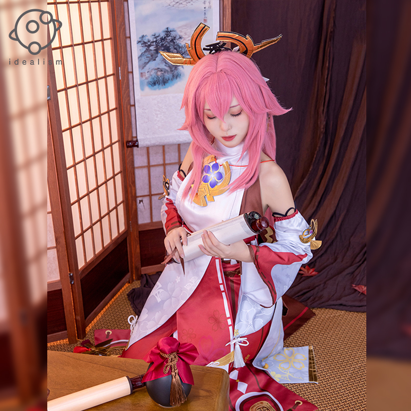 原神cos服八重神子cosplay服装